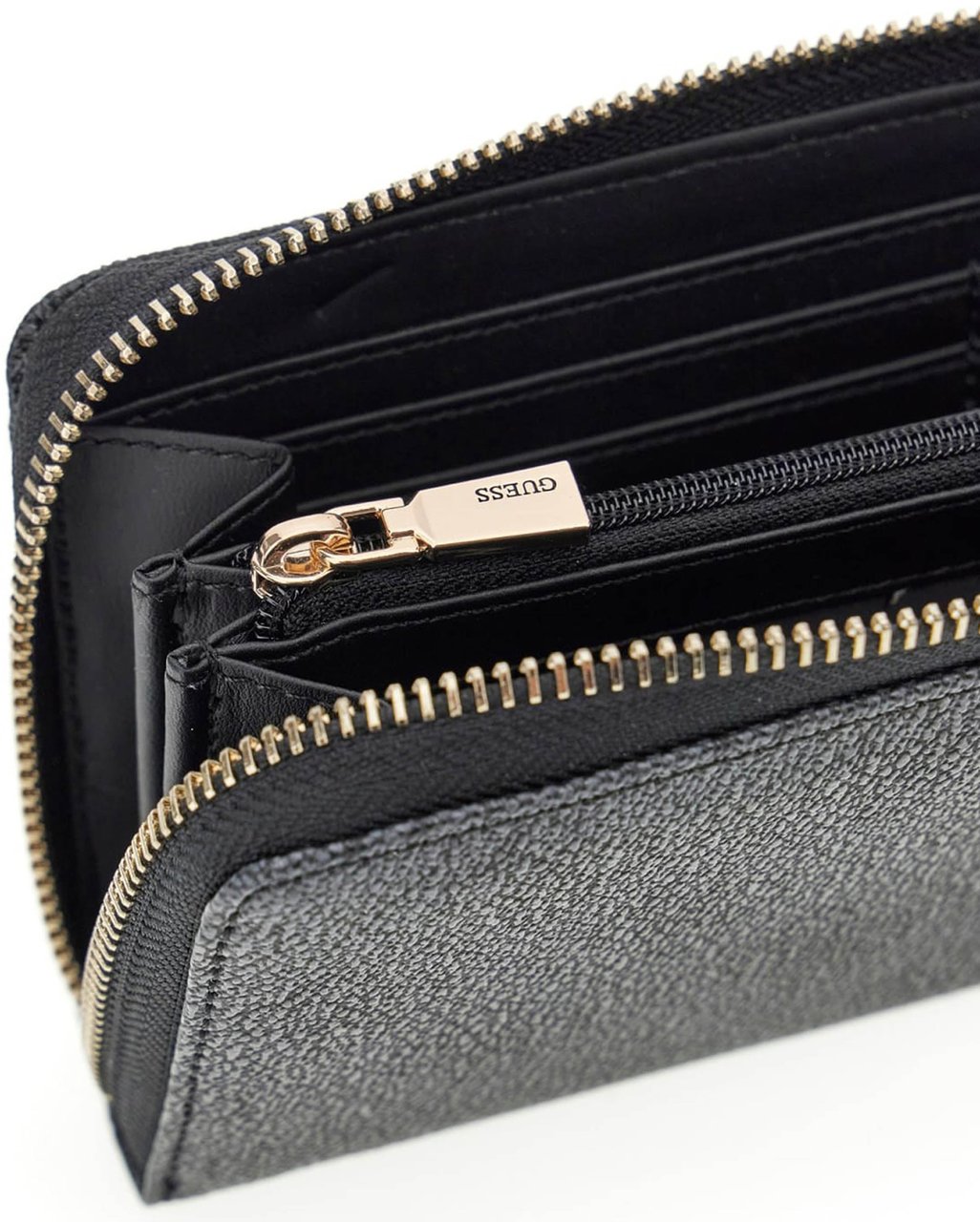 Guess Laurel Slg Portemonnee Large Grijs