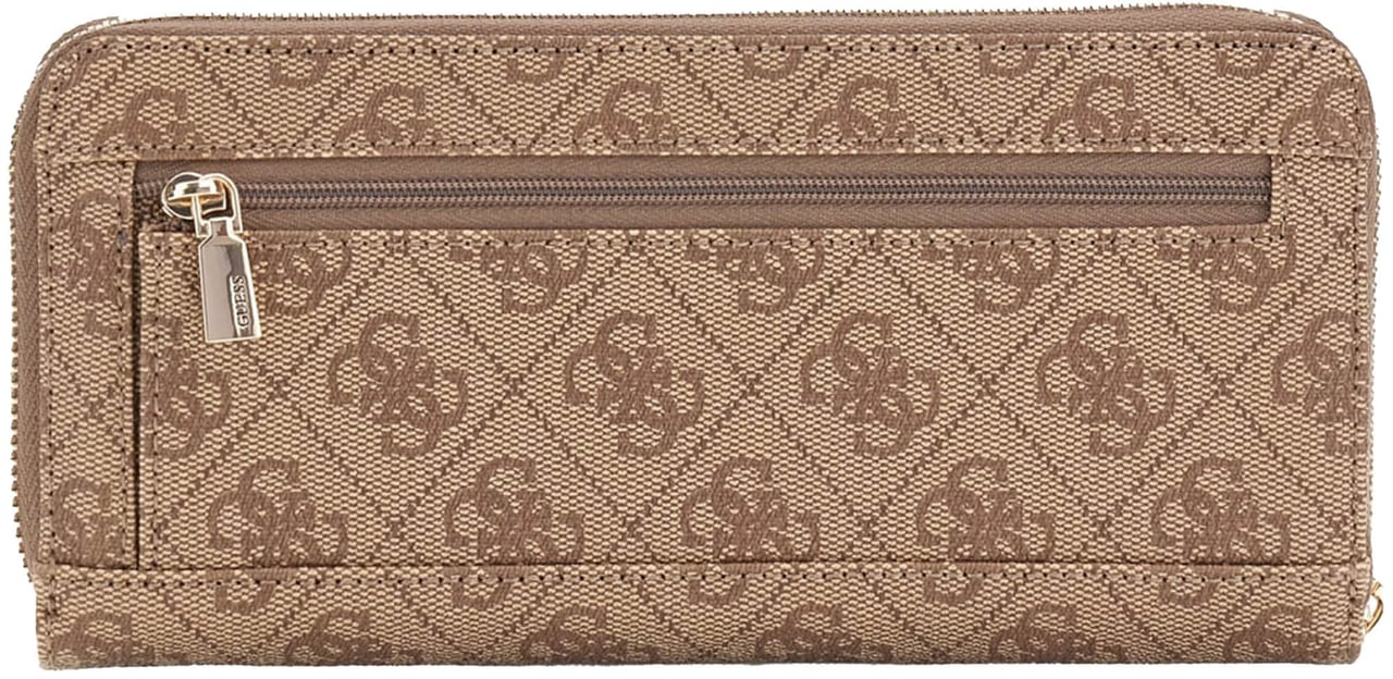 Guess Laurel Slg Portemonnee Large Wit
