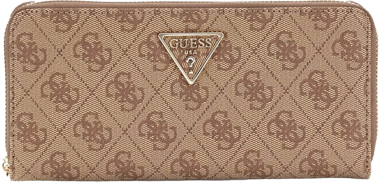Guess Laurel Slg Portemonnee Large Wit
