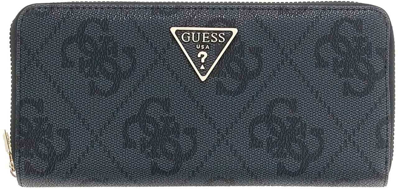 Guess Laurel Large Zip Portemonnee Grijs