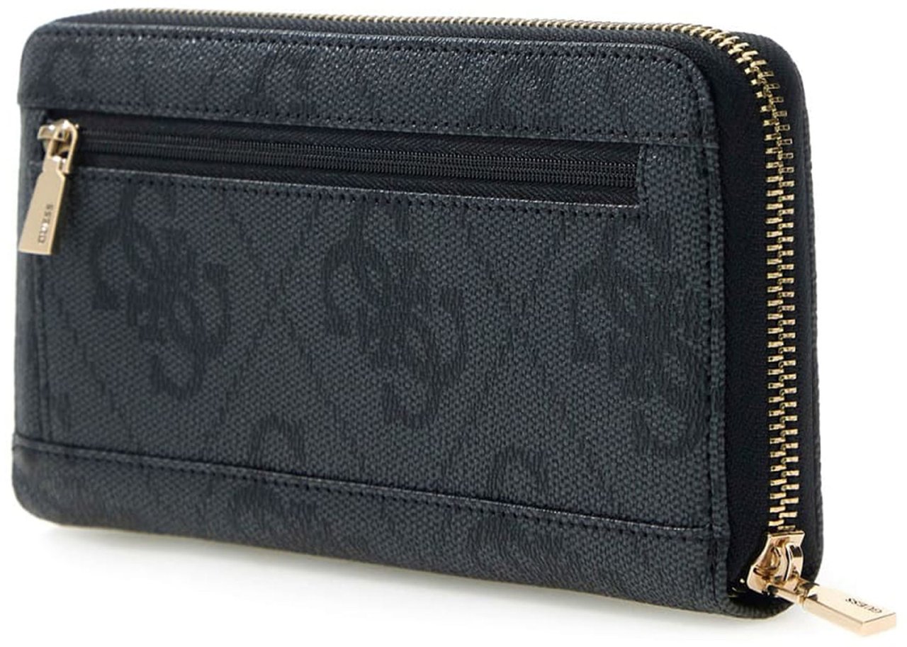 Guess Laurel Large Zip Portemonnee Grijs