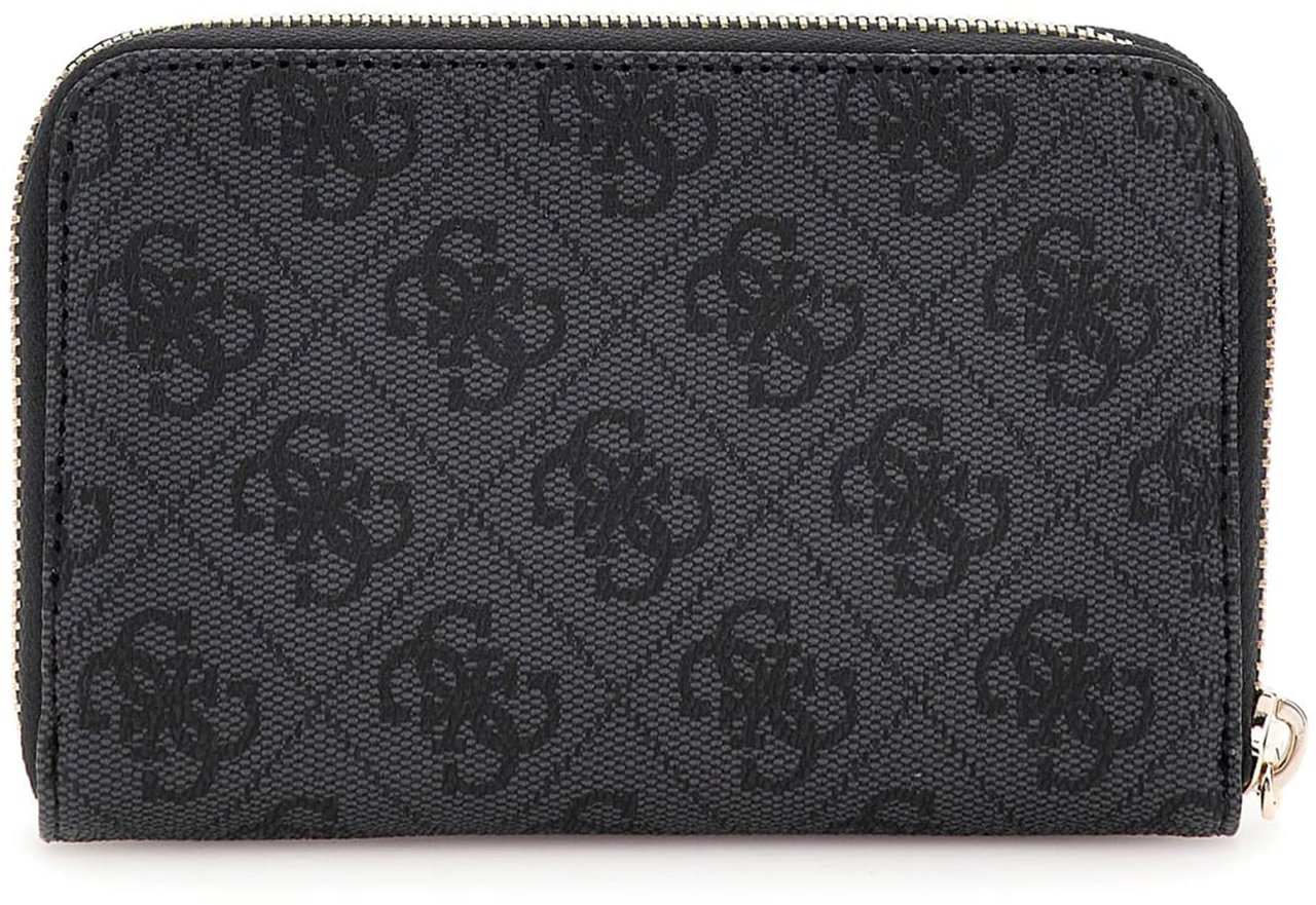 Guess Laurel Medium Zip Portemonnee Grijs