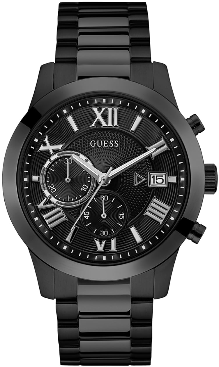 Guess Atlas Chrono Horloge Zwart