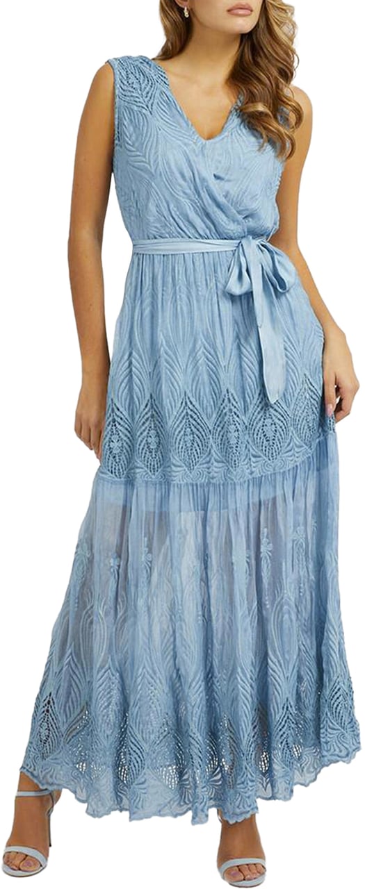 Guess Dress Lightblue Lichtblauw
