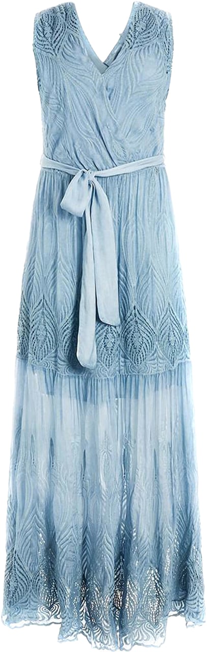 Guess Dress Lightblue Lichtblauw