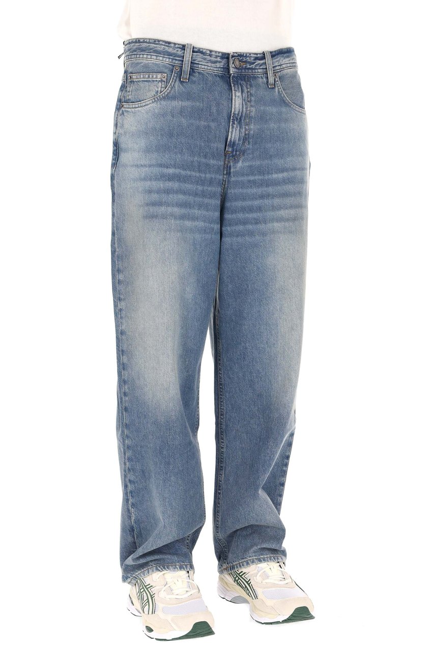 Haikure Ray Dusty Blue Cotton Jeans Blauw
