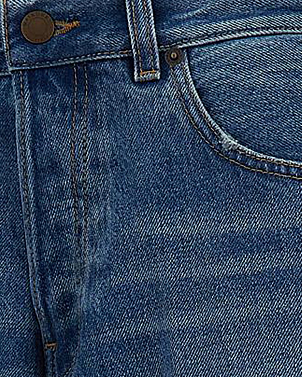 Haikure Boyfriend Fit Wide-Leg Denim Jeans with Subtle Fading Grijs