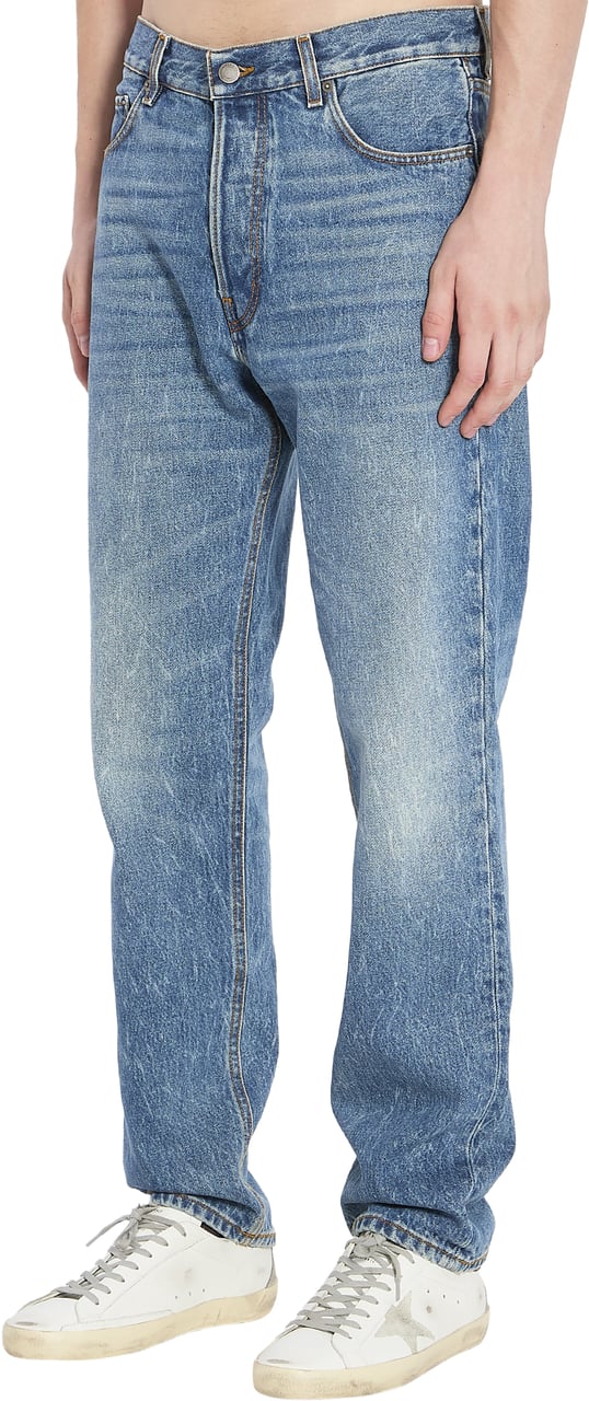 Haikure Blake straight pants Blauw