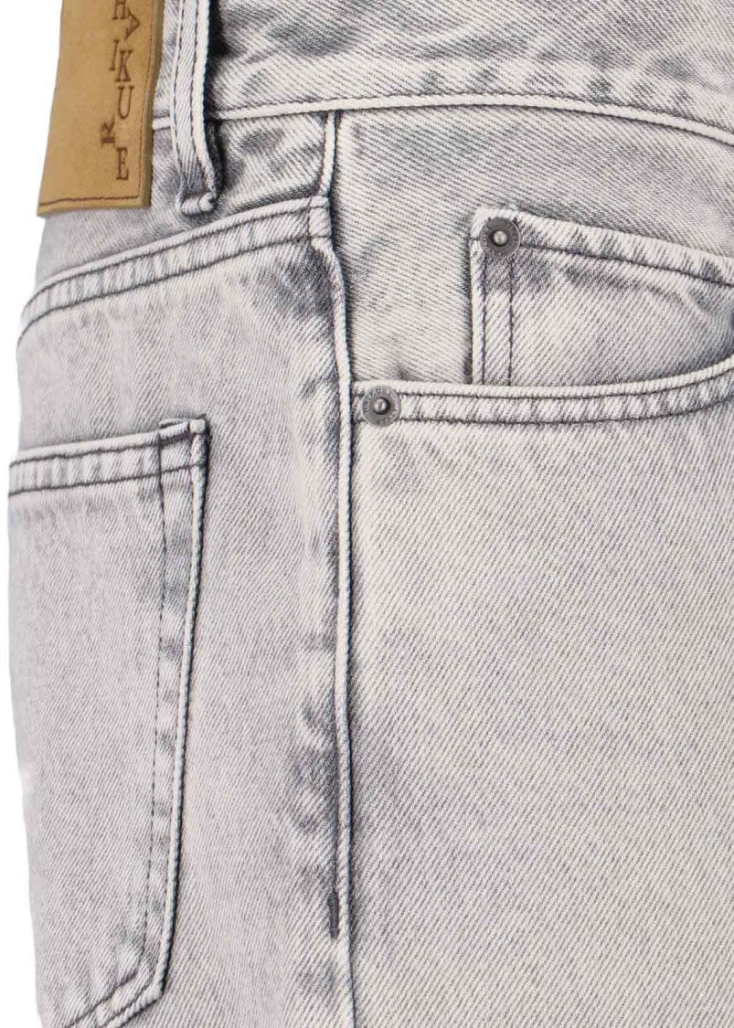 Haikure Straight Jeans – Grey Grijs