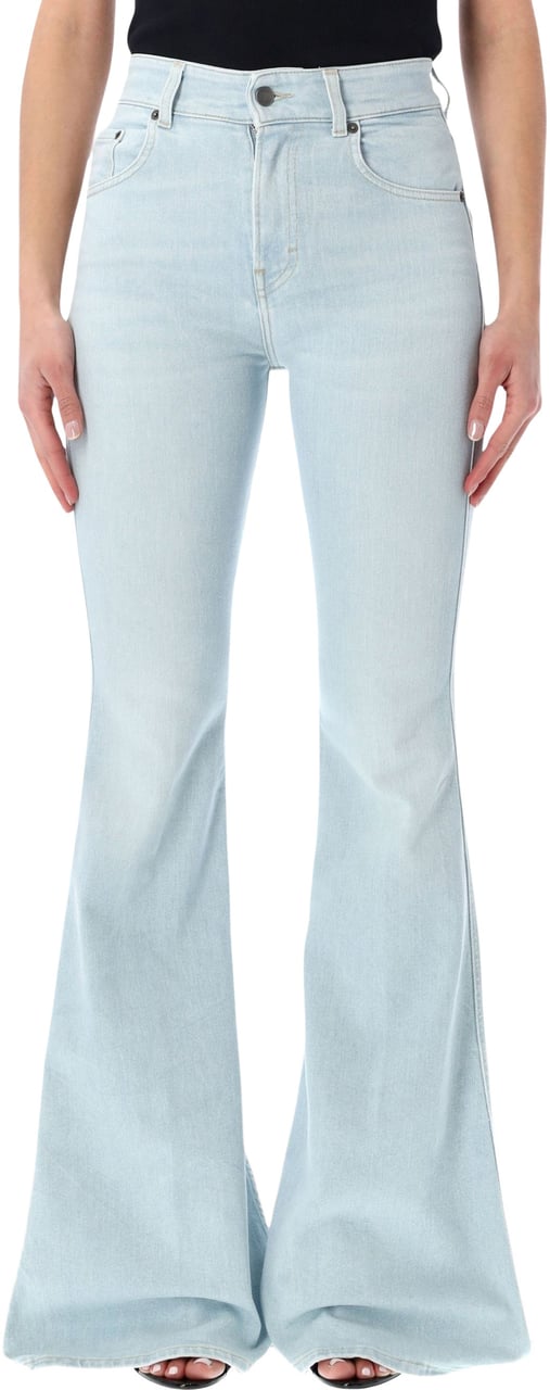 Haikure Farrah Flared Jeans Ice Grey Lichtblauw