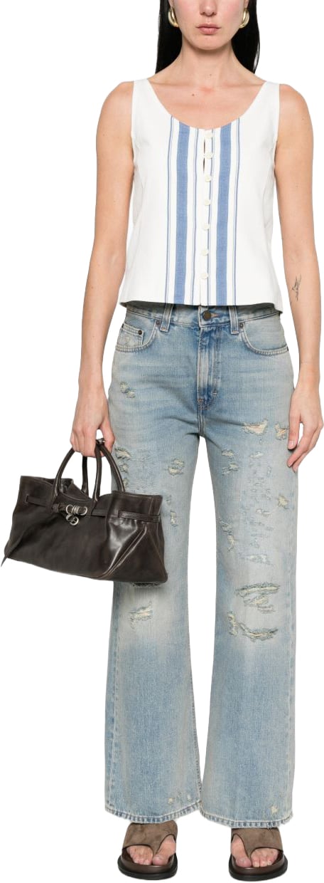 Haikure Jeans Light Blue Blauw