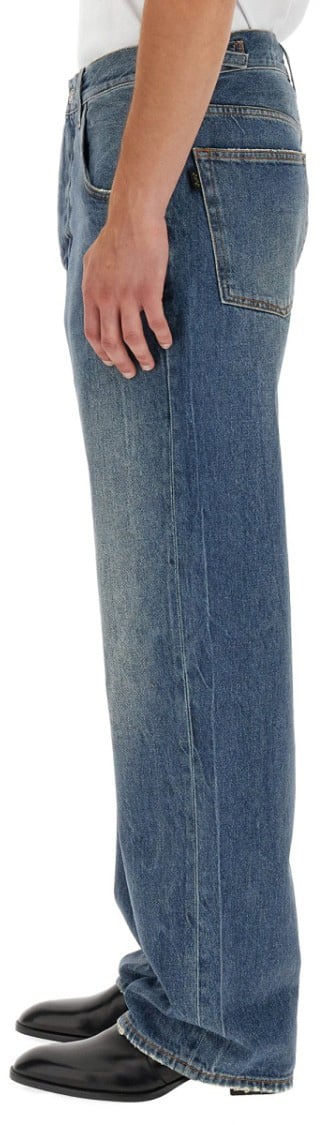 Haikure Classic Blue Denim Jeans Grijs