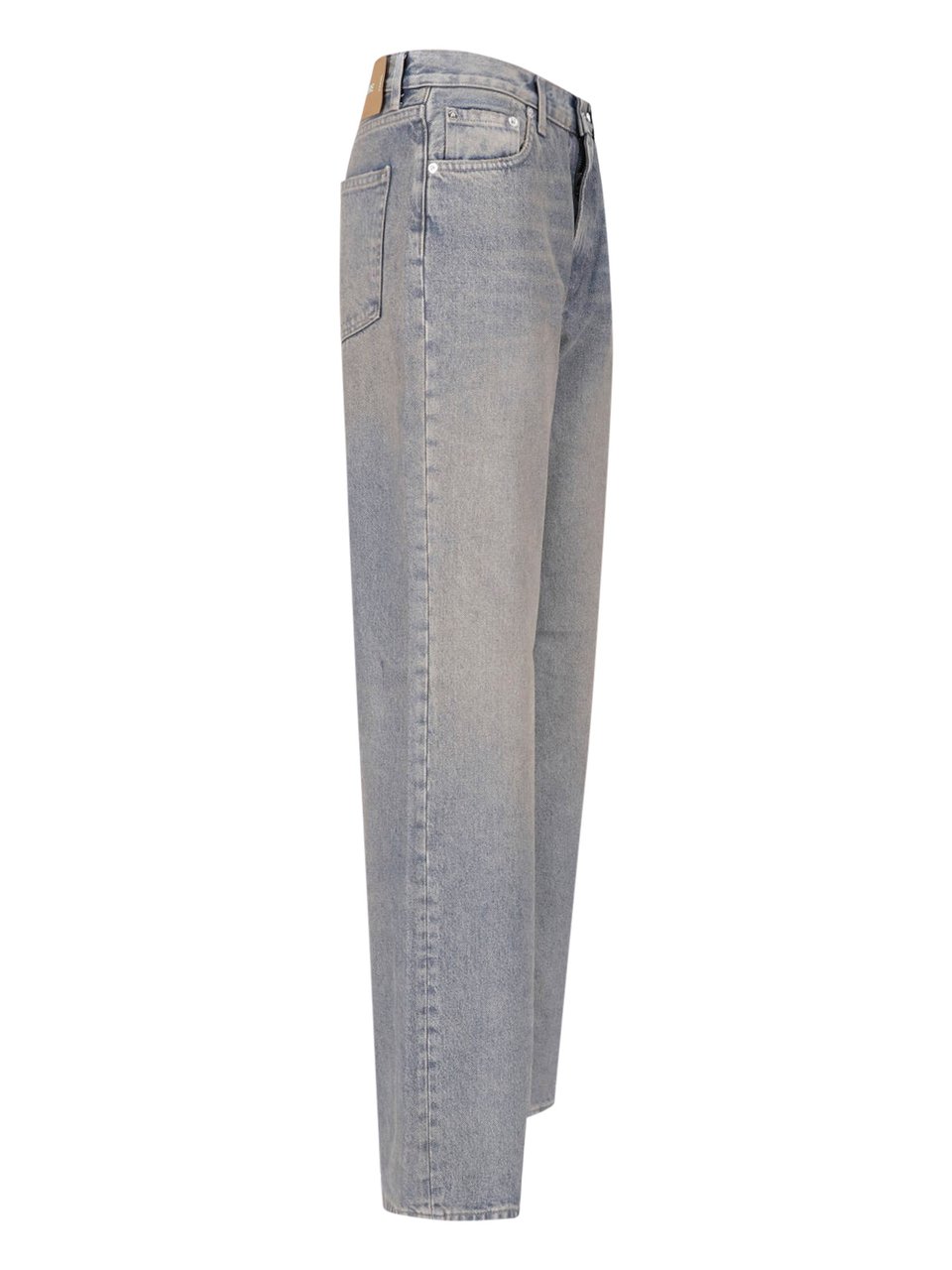 Haikure Blue Korea Cotton Denim Jeans Blauw