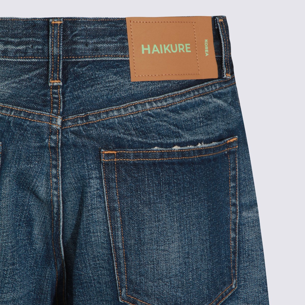 Haikure Classic Flared Denim Jeans With Five-Pocket Design Zwart