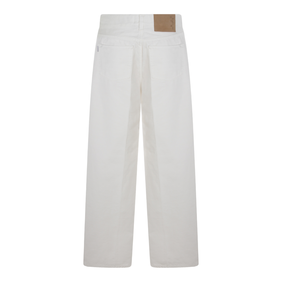 Haikure High-Waisted Straight-Leg Jeans with Classic Five-Pocket Design Wit