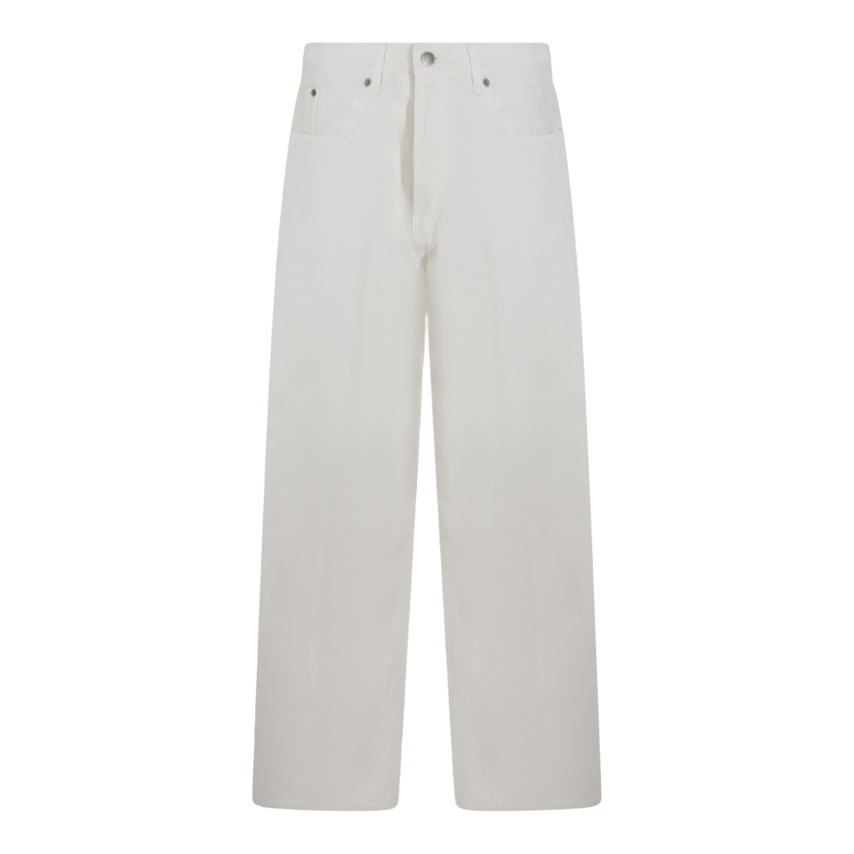 Haikure High-Waisted Straight-Leg Jeans with Classic Five-Pocket Design Wit