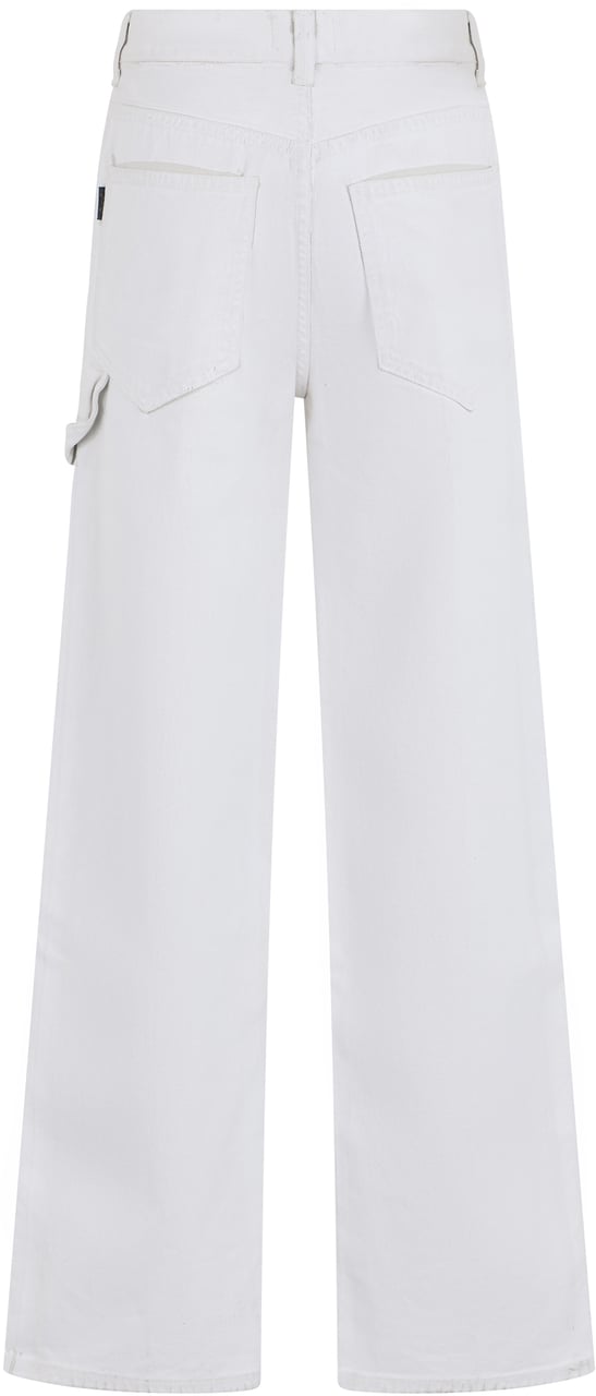 Haikure Loose jeans in cotton Wit