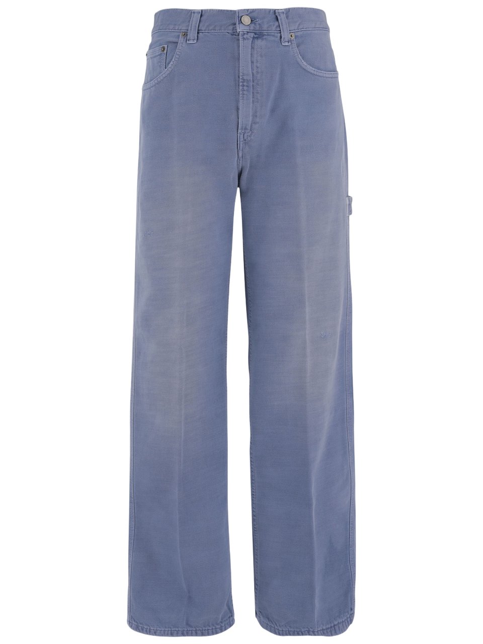 Haikure Wide Leg Denim Jeans Blauw