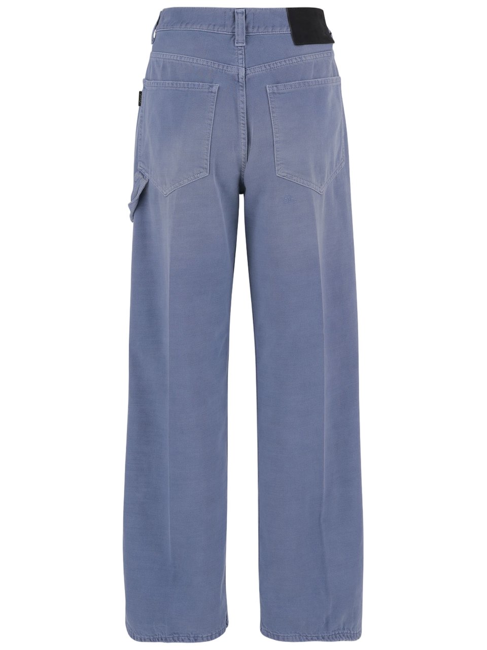 Haikure Wide Leg Denim Jeans Blauw