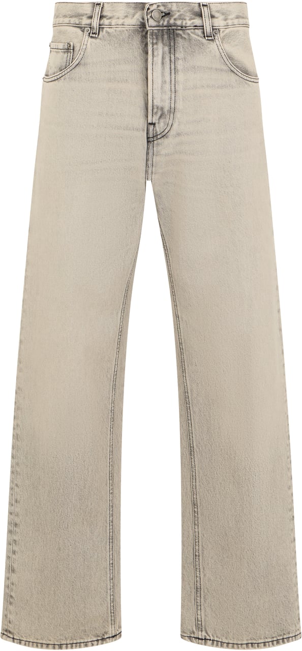 Haikure Straight jeans in cotton Beige