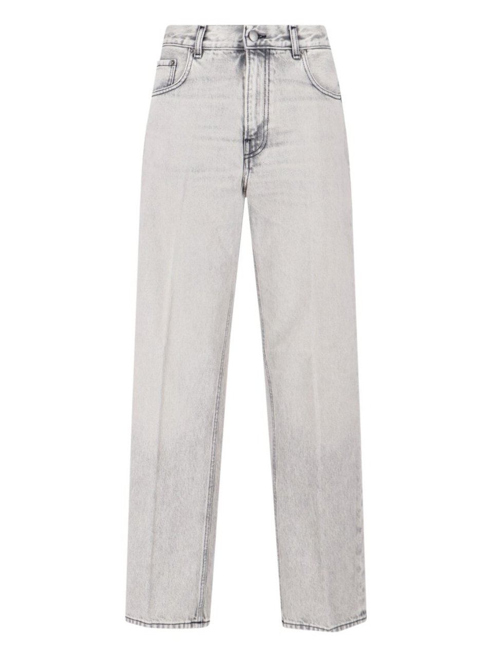 Haikure Bonnie Straight Jeans – Grey Grijs