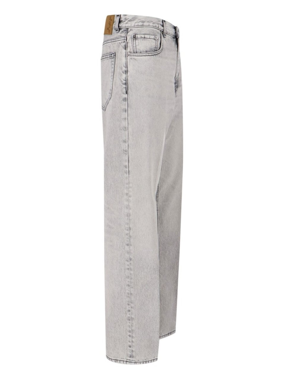Haikure Bonnie Straight Jeans – Grey Grijs