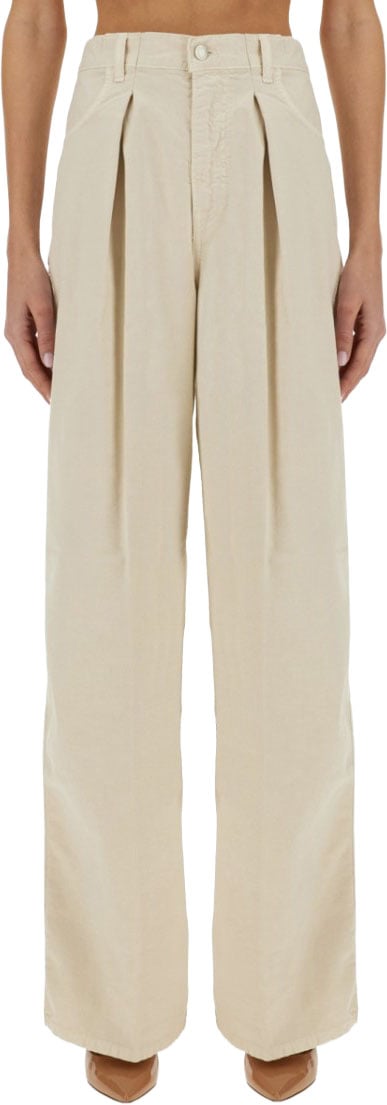 Haikure Relaxed High-Waist Wide-Leg Jeans Neutraal