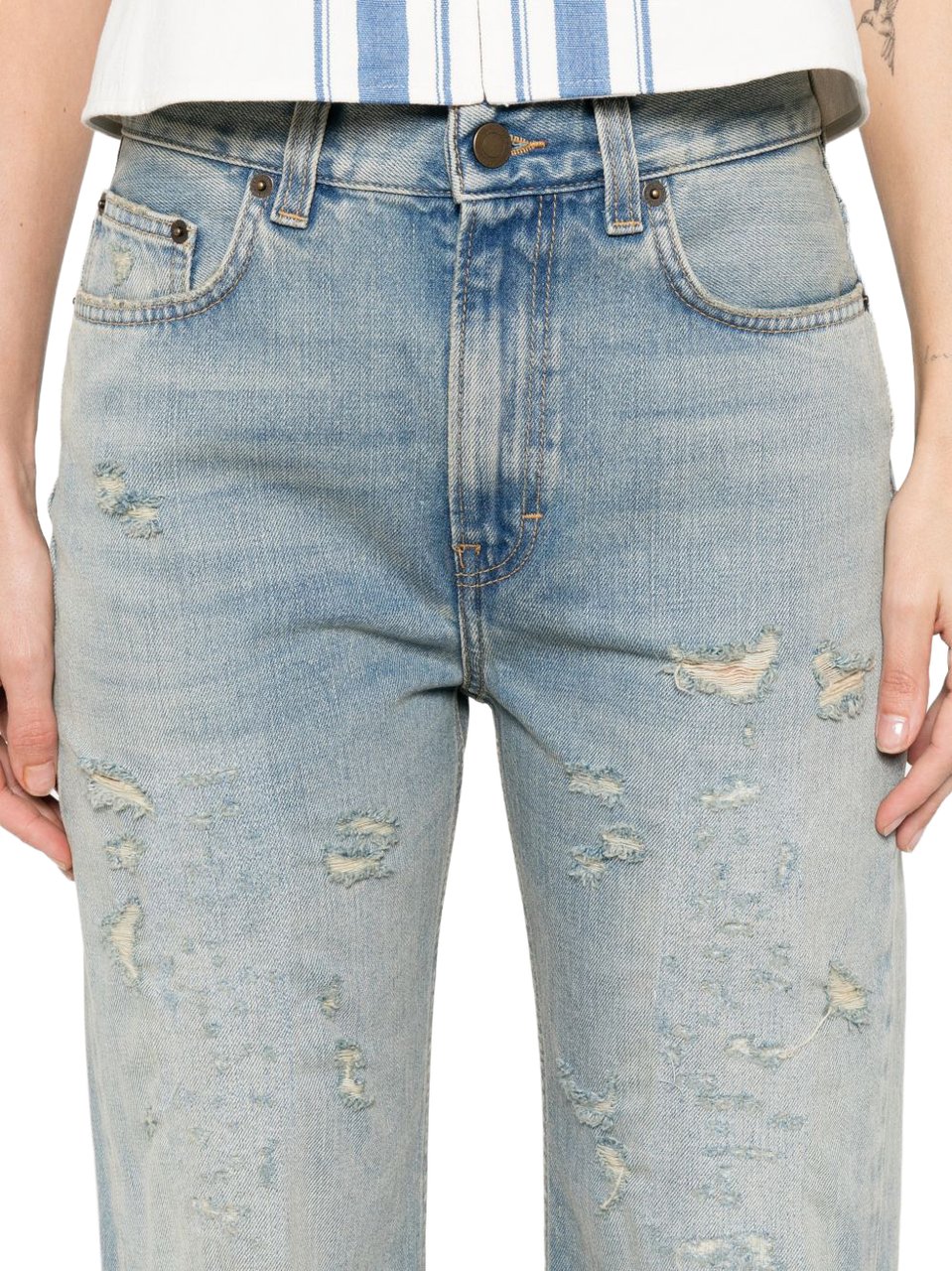 Haikure Jeans Azzurro Blauw