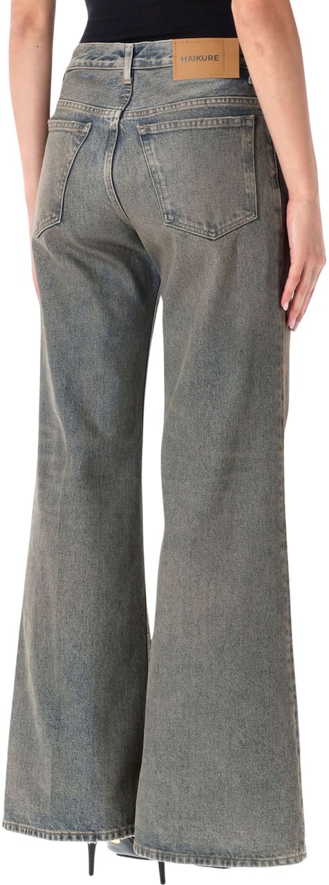 Haikure Clara Flare Ziggy Silver Blue Blauw