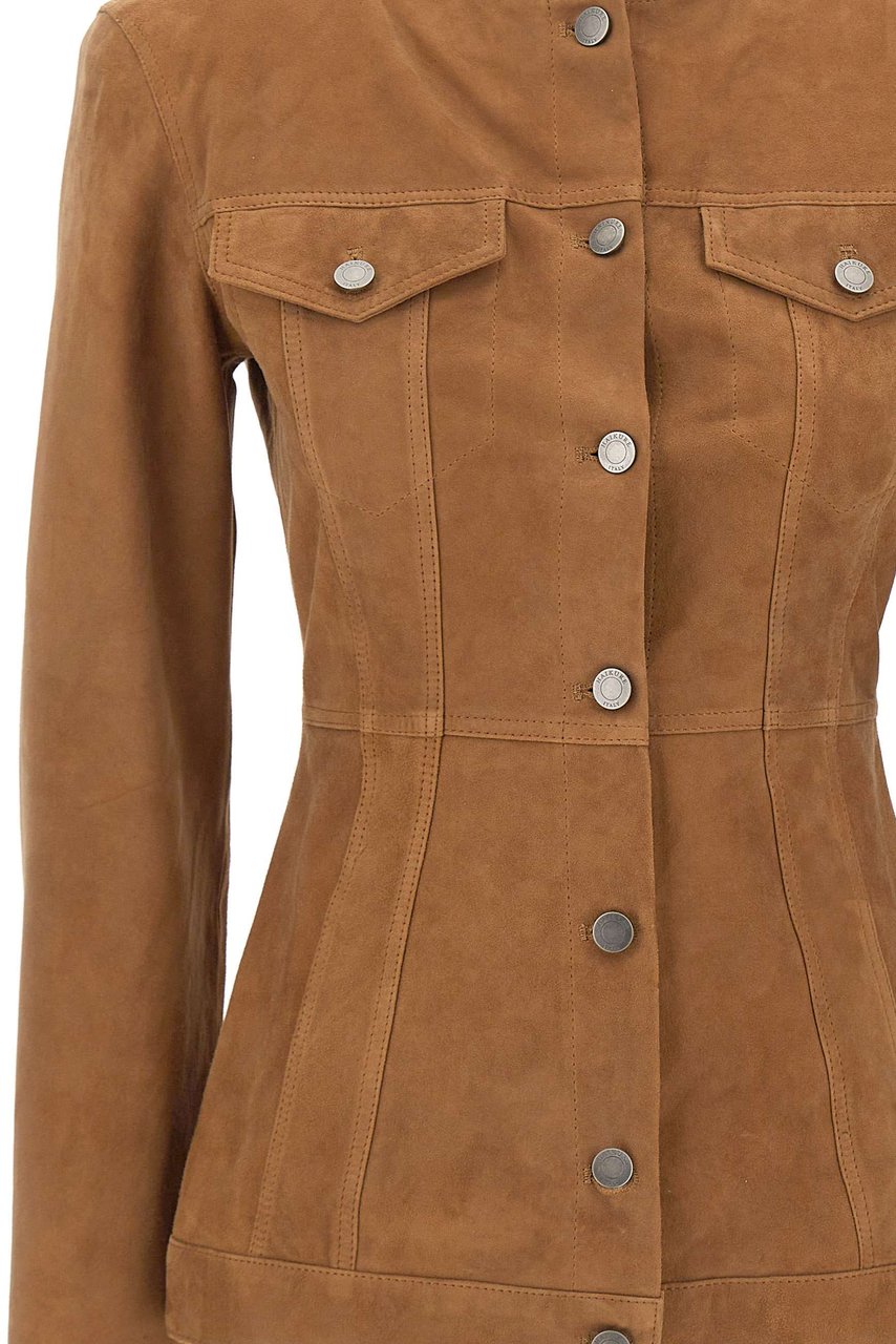 Haikure Jackets Brown Beige