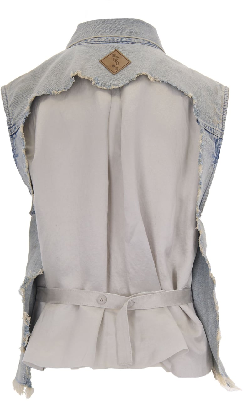 Haikure Jackets Dusty Blue Blauw