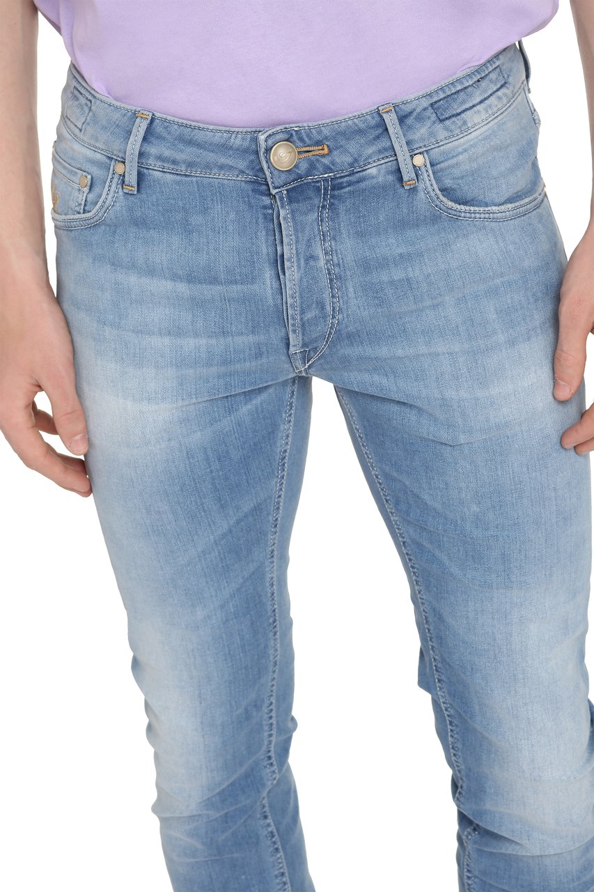 HANDPICKED Orvieto slim fit jeans Blauw