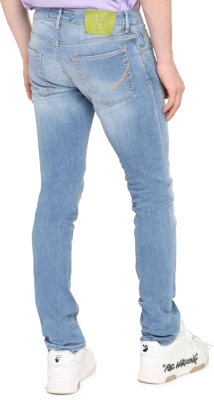 HANDPICKED Orvieto slim fit jeans Blauw