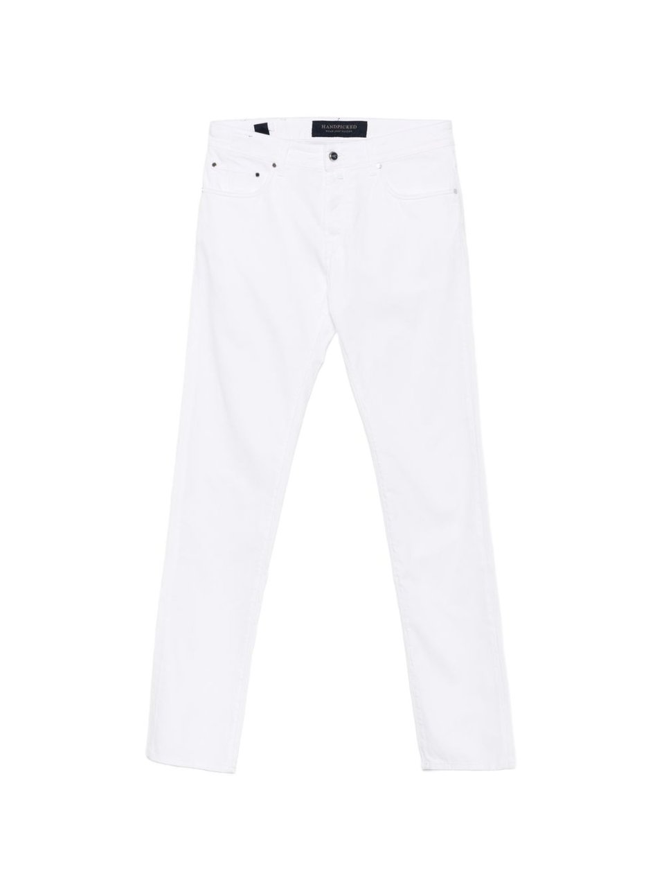 HANDPICKED White Ravello Five-Pocket Jeans Rood
