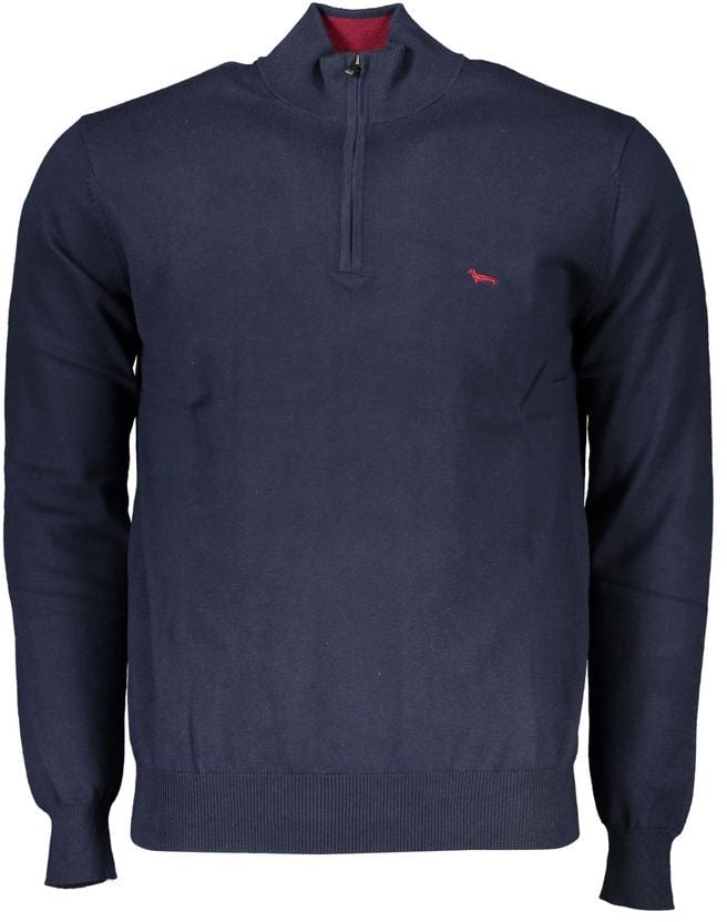 Harmont & Blaine Harmont & Blaine Blue Cotton Men's Sweater Blauw
