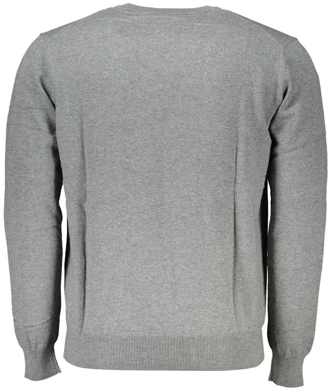 Harmont & Blaine Harmont & Blaine Grigio Cotton Mens Sweater Grijs