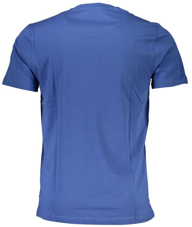 Harmont & Blaine Harmont & Blaine Blue Cotton Men T-Shirt Blauw