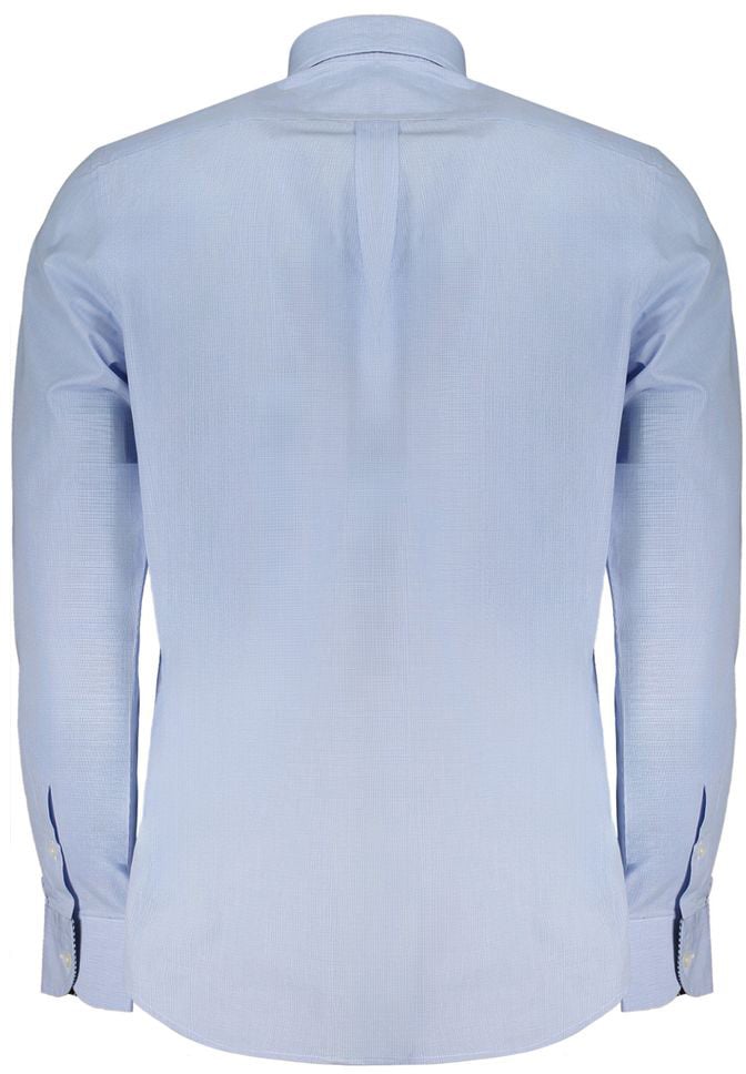 Harmont & Blaine Azzurro Organic Cotton Men's Shirt Blauw