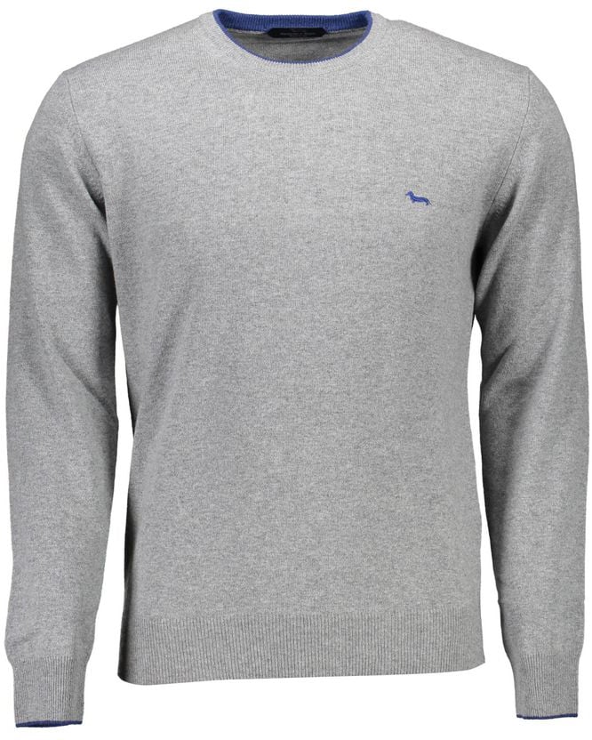 Harmont & Blaine Harmont & Blaine Grigio Wool Men Sweater Grijs