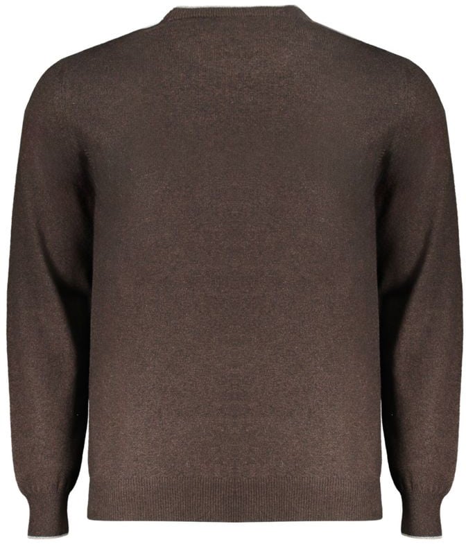 Harmont & Blaine Harmont & Blaine Marrone Wool Men Sweater Bruin