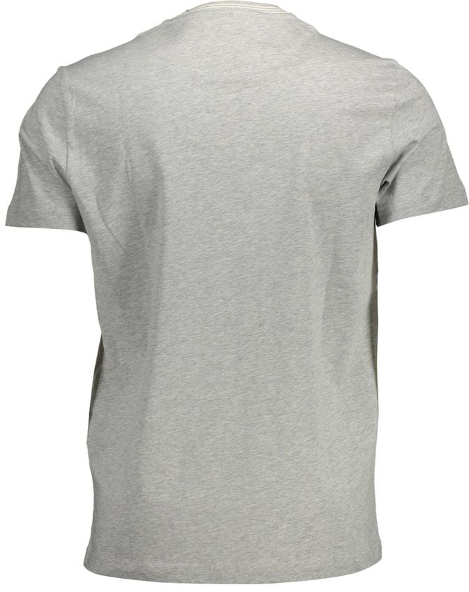 Harmont & Blaine Grigio Cotton Men's T-Shirt Grijs