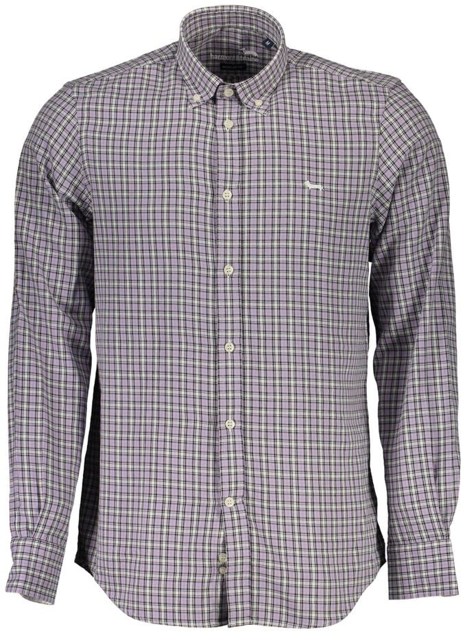 Harmont & Blaine Viola Cotton Men Shirt Paars