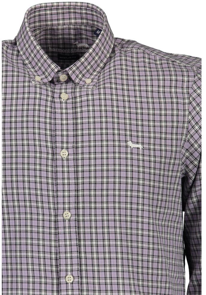 Harmont & Blaine Viola Cotton Men Shirt Paars