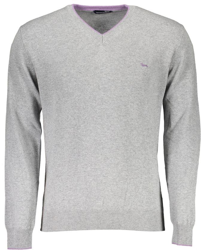 Harmont & Blaine Harmont & Blaine Grigio Wool Mens Sweater Grijs