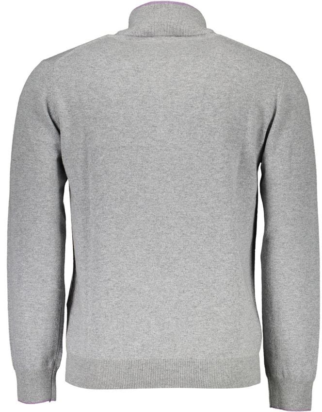 Harmont & Blaine Harmont & Blaine Grigio Wool Men Sweater Grijs