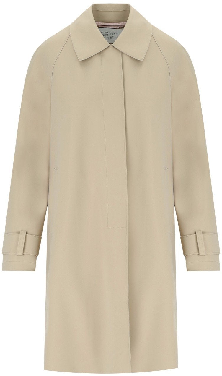 Harris Wharf London HARRIS WHARF LONDON SAND SCUBA COAT Beige