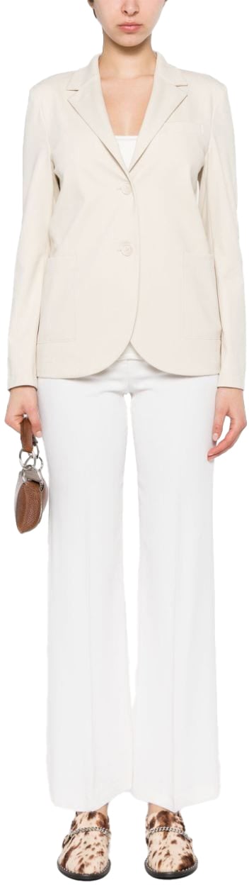 Harris Wharf London Jackets Ivory Wit