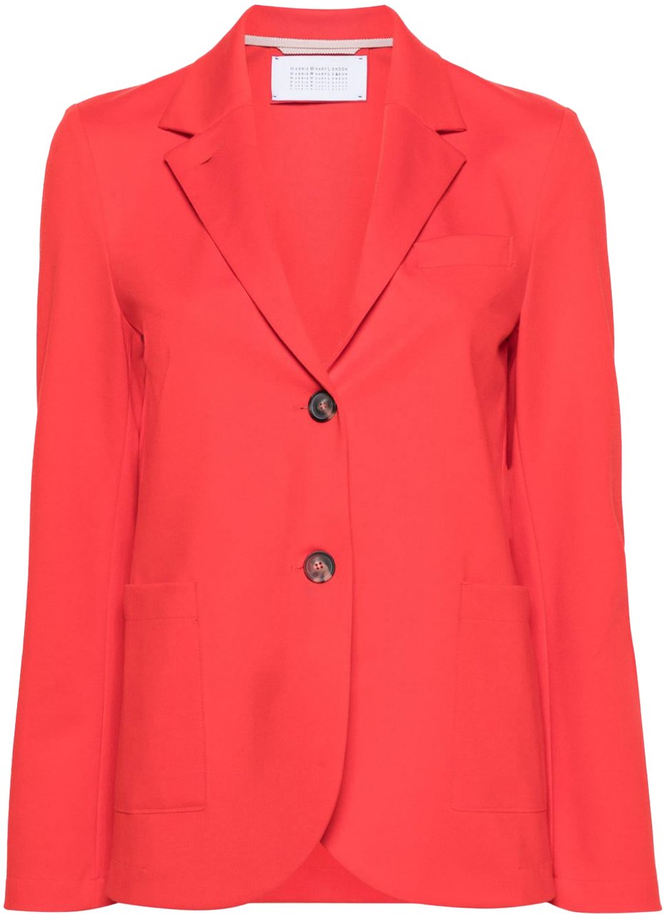 Harris Wharf London Jackets Red Rood