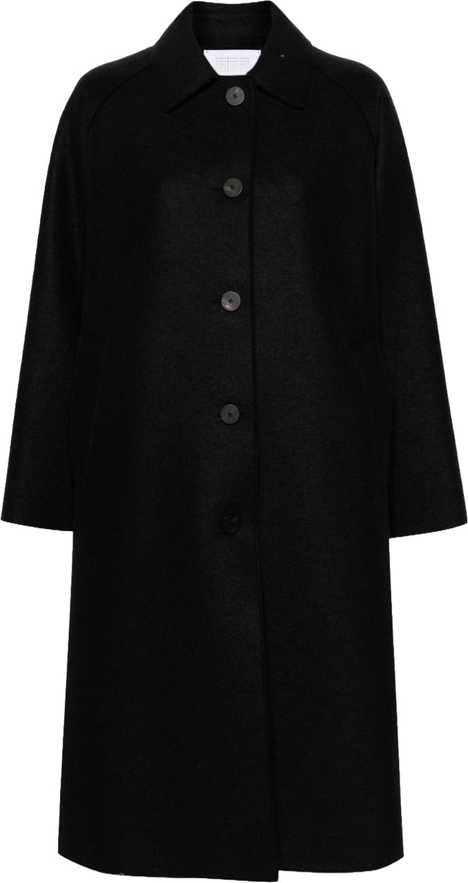 Harris Wharf London Coats Black Zwart