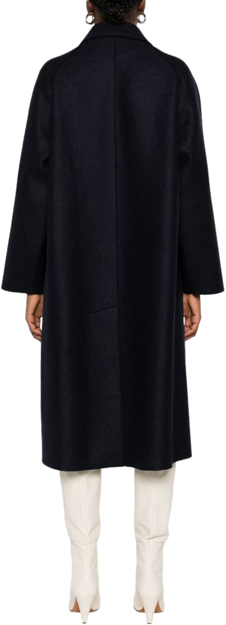 Harris Wharf London Coats Blue Blauw